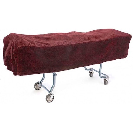 Cot Cover:  Burgundy